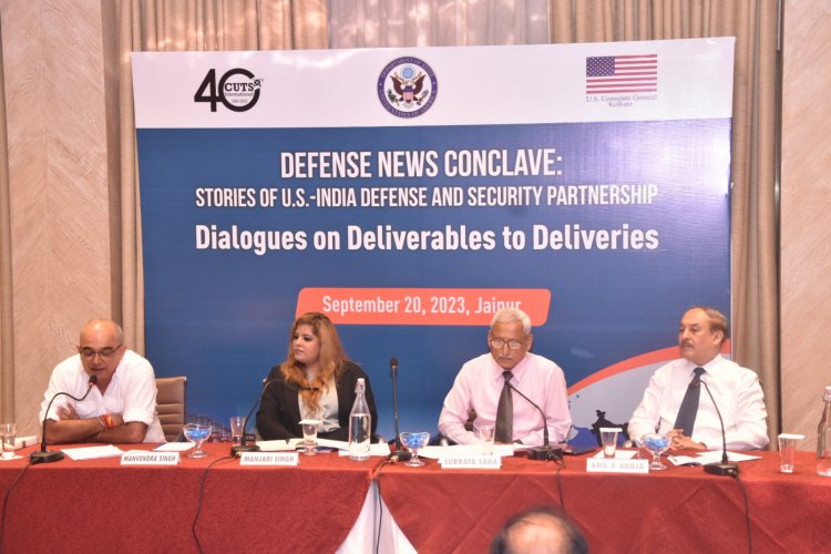 अमेरिकी वाणिज्य दूतावास कोलकाता और सीयूटीएस इंटरनेशनल ने "रक्षा समाचार कॉन्क्लेव" की मेजबानी की