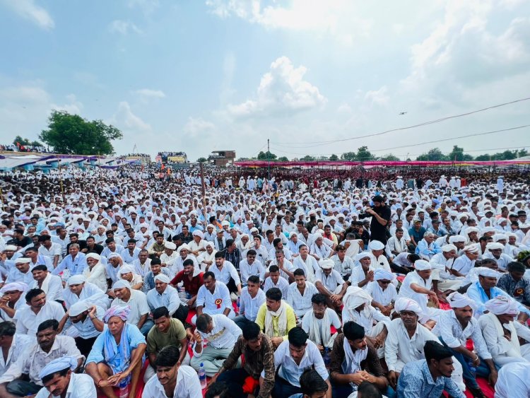 सरदार पटेल महाकुंभ बेणेश्वर में बड़ी संख्या मे डांगी पटेल पाटीदार समाज कि उपस्थित के साथ हुआ सम्पन्न।