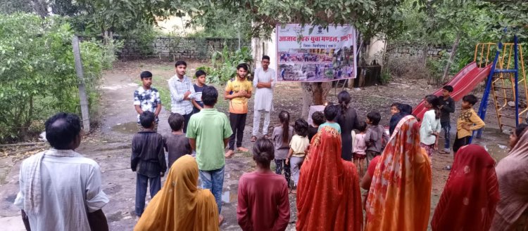 खेजड़ली बलिदान दिवस पर आजाद मंडल शंभूपुरा ने शहीदों को दी श्रद्धांजलि।