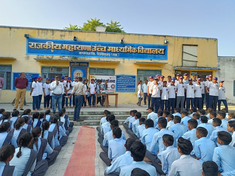 मेरी माटी मेरा देश कार्यक्रम के तहत अमृत कलश यात्रा आयोजित