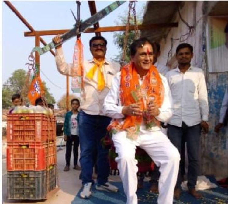 कृपलानी को मिल रहा अपार जन समर्थन व हो रहा जगह-जगह स्वागत