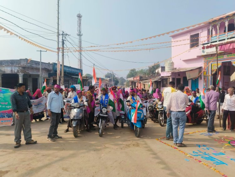 सतरंगी सप्ताह में दिव्यांगों ने ट्राईसाईकिल रेली से रखा चौथा कदम’’