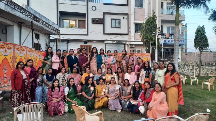 श्री महावीर जैन महिला मंडल का वार्षिक स्नेह मिलन समारोह सम्पन्न।