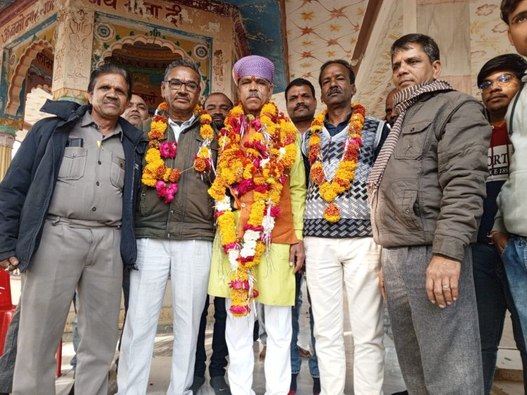 श्री लक्षकार समाज नवयुवक मण्डल के चुनाव हुए संपन्न, चाँदमल बने अध्यक्ष।