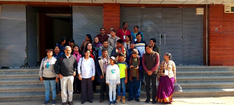 भारत सहित 14 देशो के प्रतिनिधियों ने अपने चित्तौडगढ़ प्रवास के दौरान विधायक आक्या से भेंट की।