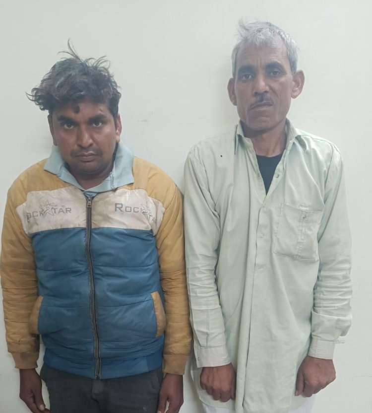 शंभूपुरा पुलिस की कार्यवाही ट्रैक्टर ट्रॉली में तस्करी किया जा रहा 68.700 किलोग्राम अवैध डोडाचूरा जब्त, दो गिरफ्तार।