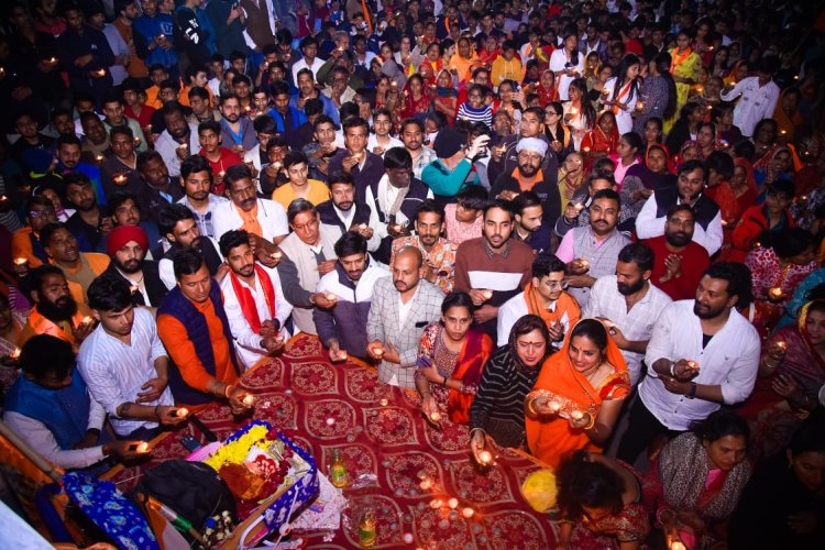 चित्तौड़ हुआ राममय, निकली भव्य शोभायात्रा, राम के जयकारों से गुंजा शहर।