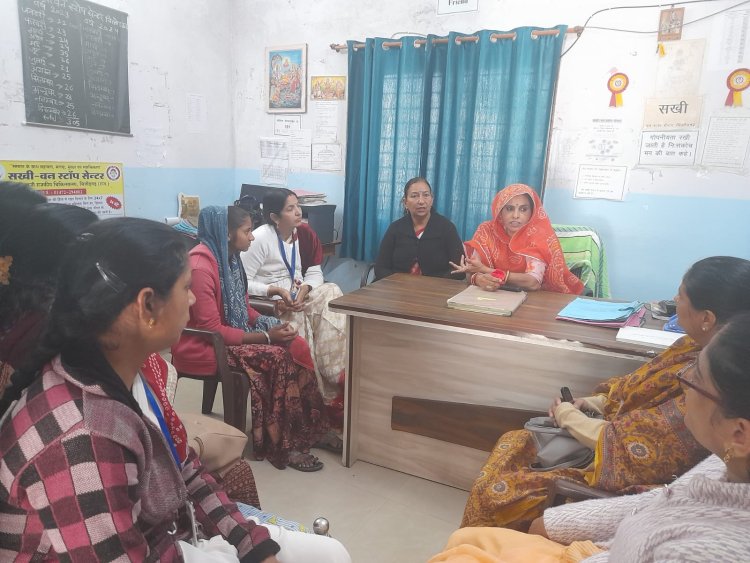 महिला दिवस सप्ताह पर कार्यशाला का आयोजन      बेटी बचाओ - बेटी पढ़ाओ सहित विभिन्न विषयों पर चर्चा