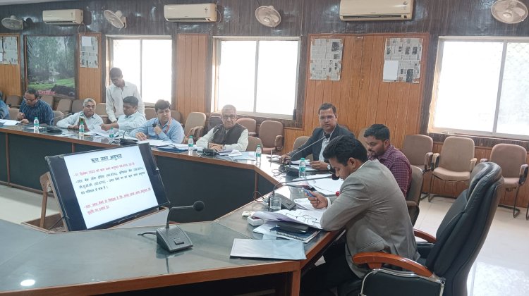 अग्रणी बैंक चित्तौड़गढ़ की जिला स्तरीय परामर्श और समीक्षा समिति की बैठक आयोजित