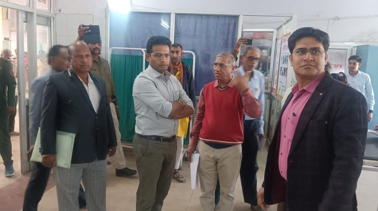 जिला कलक्टर ने राजकीय चिकित्सालय निंबाहेड़ा का किया निरीक्षण   पंचायत समिति में ली अधिकारियों की बैठक