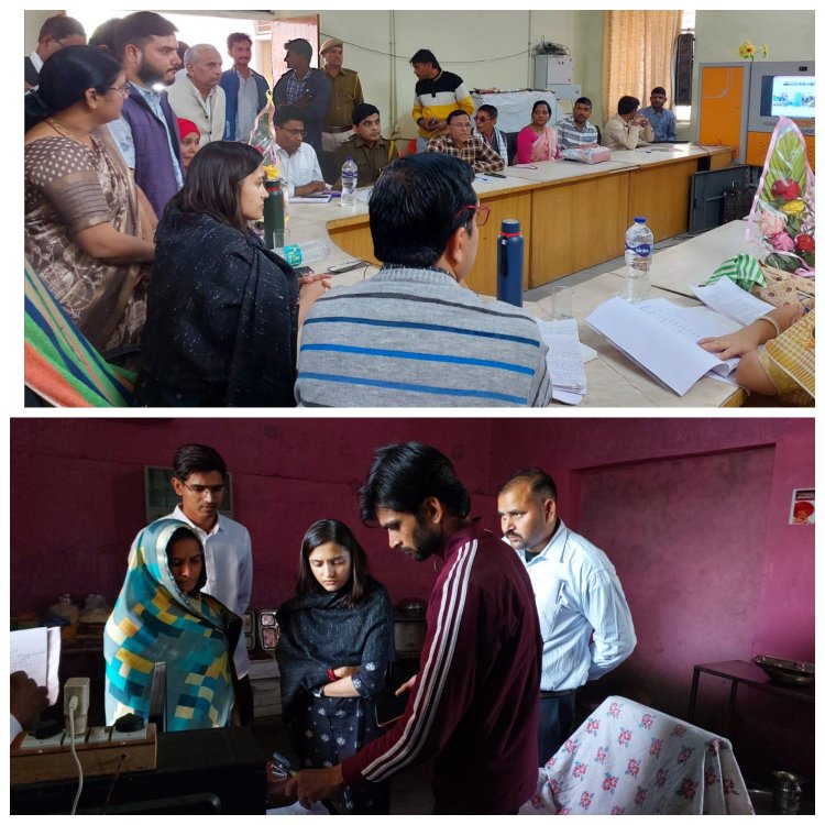 अलीगढ़ कस्बे की पेयजल समस्याओं का स्थाई समाधान करें-जिला कलेक्टर झा