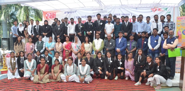 जिला स्तरीय पडौस युवा संसद कार्यक्रम का आयोजन।
