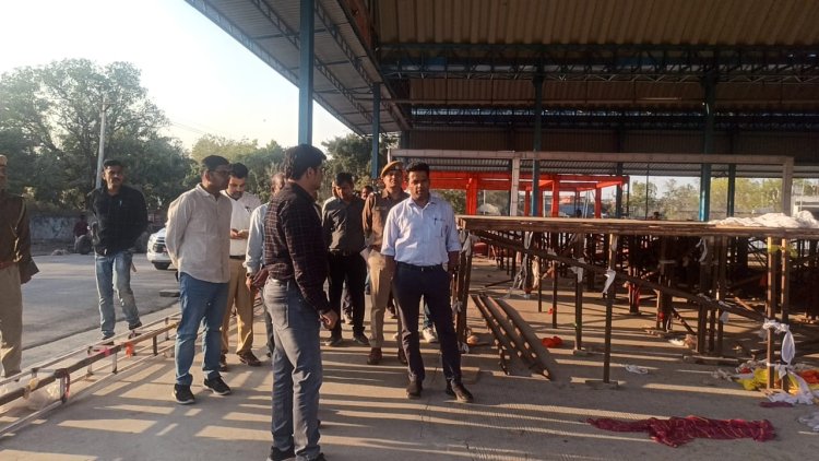 मुख्यमंत्री के प्रस्तावित दौरे को लेकर जिला कलक्टर ने लिया तैयारियों का जायजा