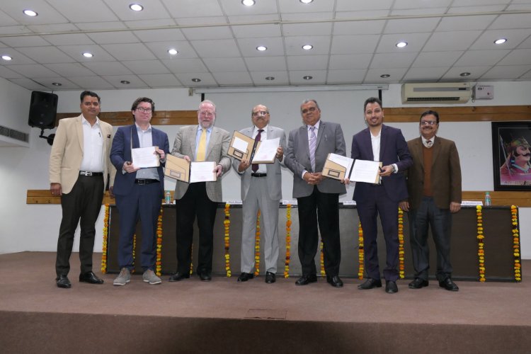 जर्मनी के एक्सपर्ट्स मेवाड़ यूनिवर्सिटी के स्टूडेंट्स को देंगे तकनीकी ट्रेनिंग -मेवाड़ यूनिवर्सिटी के स्टूडेंट्स स्वास्थ्य और साइबर सुरक्षा की तकनीकी बारीकियां सीखेंगे।
