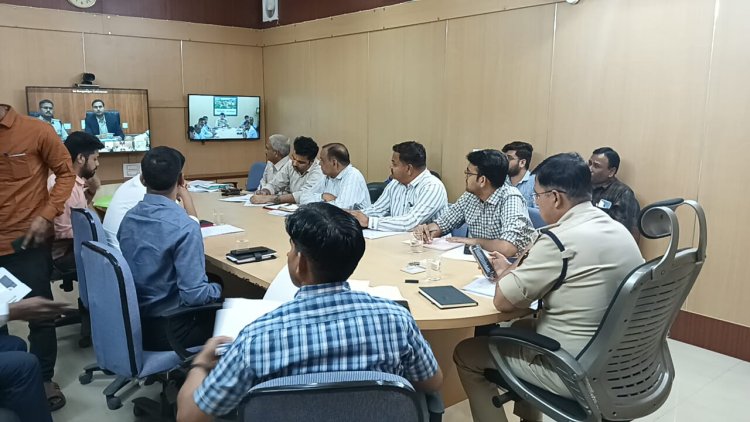 मुख्य निर्वाचन अधिकारी ने वीडियो कांफ्रेंस के माध्यम से की चुनाव तैयारियों की समीक्षा