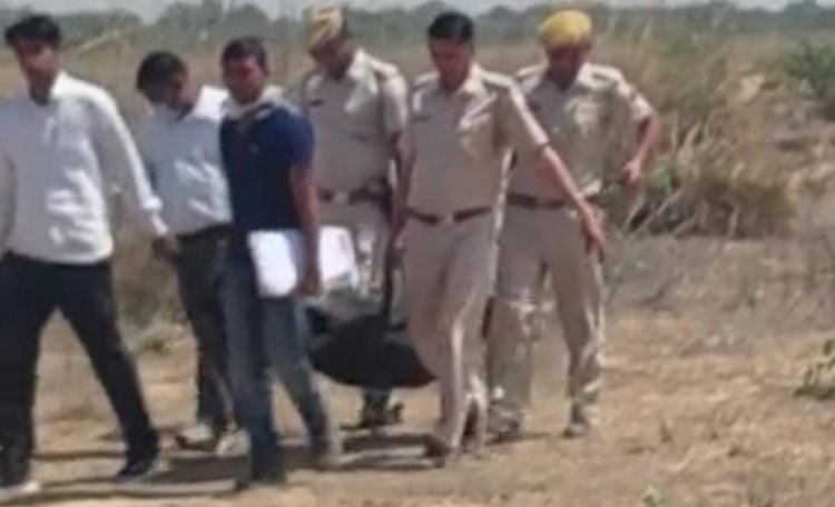 पत्नी का मर्डर कर खुद जहर खाकर सुसाइड किया:भैंस बेचने के बाद हुआ था झगड़ा, सोते समय कुल्हाड़ी से कई वार किए