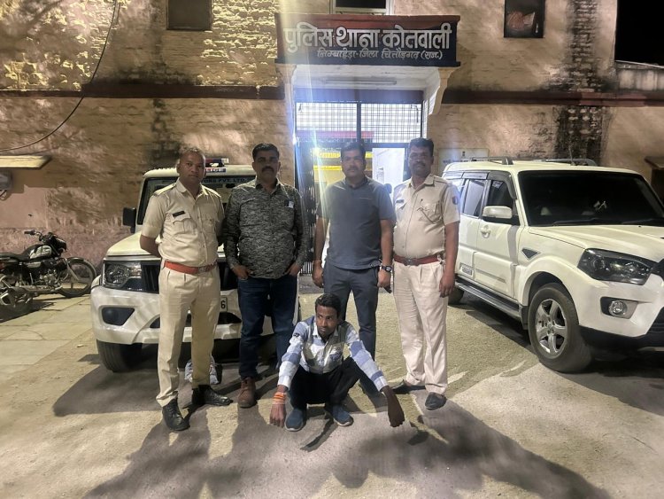 9 साल पुराना फरार स्थाई वारंटी एमपी से गिरफ्तार। ट्रक से दुर्घटना कर मृत्यु कर फरार हुआ था आरोपी।