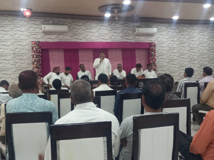 चित्तौड़गढ़ लोकसभा कांग्रेस प्रत्याशी आंजना के समर्थन में पूर्व राज्यमंत्री जाड़ावत ने ली मंडल की बैठके