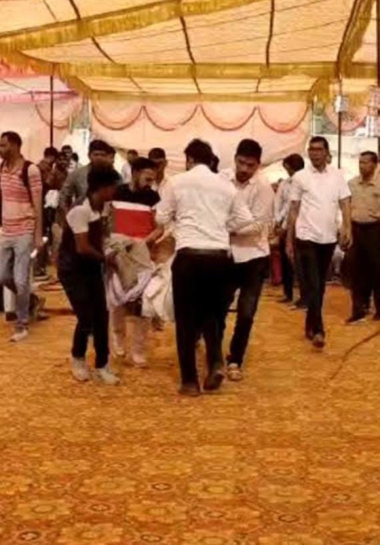 *चूरू: कार्मिक की तबीयत बिगड़ने का मामला*