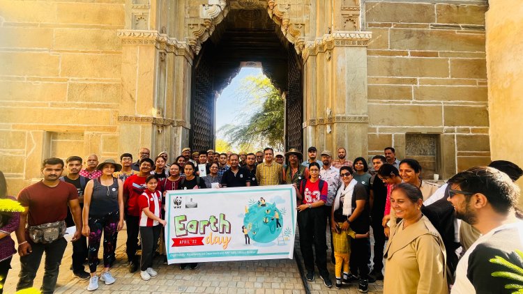 पृथ्वी दिवस (अर्थ डे) पर राम पोल दूधतलाई वन क्षैत्र में आयोजित हुए विभिन्न कार्यक्रम