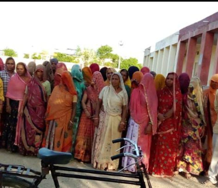 आज से बदल जाएगा मनरेगा कार्य पर श्रम का समय दी जानकारी धनेतकलां सरपंच भाटी ने