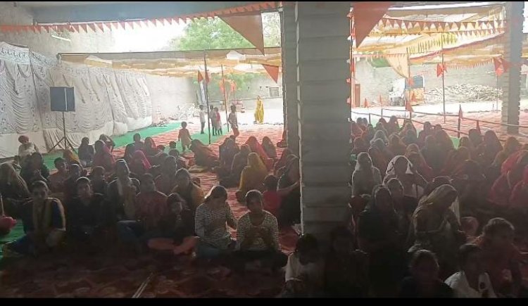 राजपुरा में भव्य कलश यात्रा के साथ 9 दिवसीय श्रीराम कथा प्रारंभ