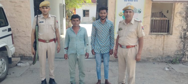 जानलेवा हमले के दो आरोपी गिरफ्तार।