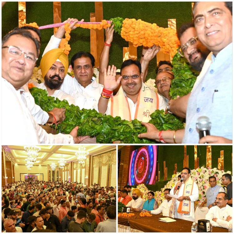 सीएम भजनलाल शर्मा के साथ विधायक कृपलानी ने किया नई दिल्ली लोकसभा प्रत्याशी के समर्थन में प्रचार