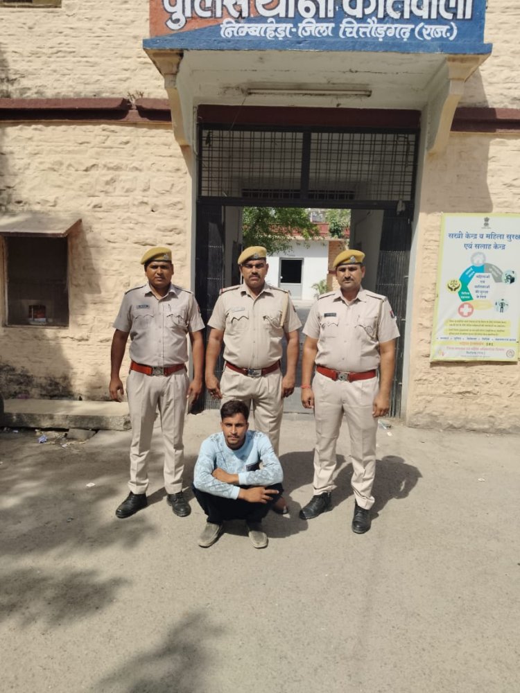 मादक पदार्थ तस्करी मे 1 वर्ष से फरार वांछित आरोपी गिरफतार।