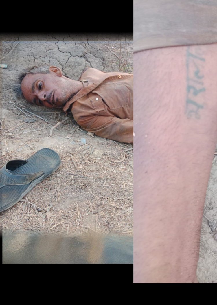 यह डेड बॉडी निंबाहेड़ा नगर के साकरिया पुलिया के पास बने मंदिर के यहां मिली है,,,,
