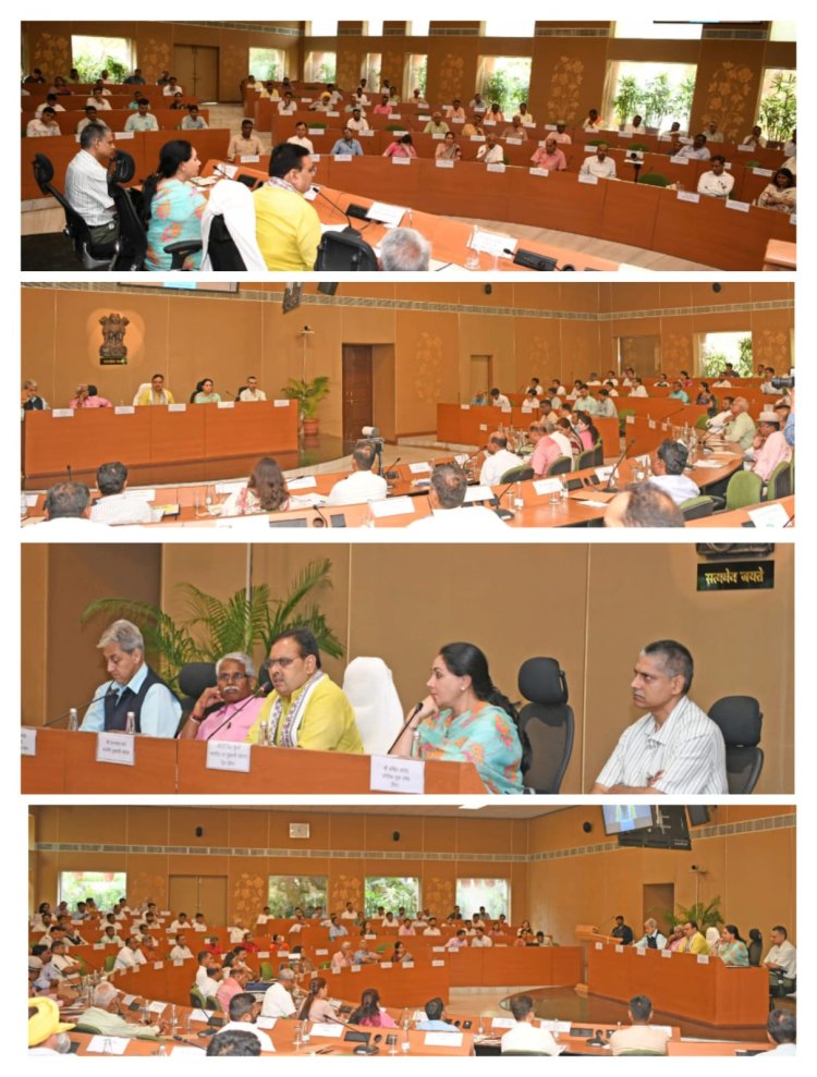 राजस्थान सीएम ने बुलाई प्री बजट बैठक, जिले से जिला प्रमुख भूपेंद्र सिंह बड़ौली हुए शामिल।