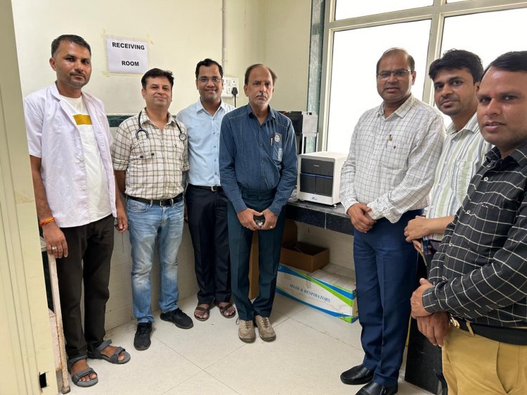 सआदत चिकित्सालय टोंक एवं सीएचसी देवली में क्षय रोग की जांच सुविधा शुरू