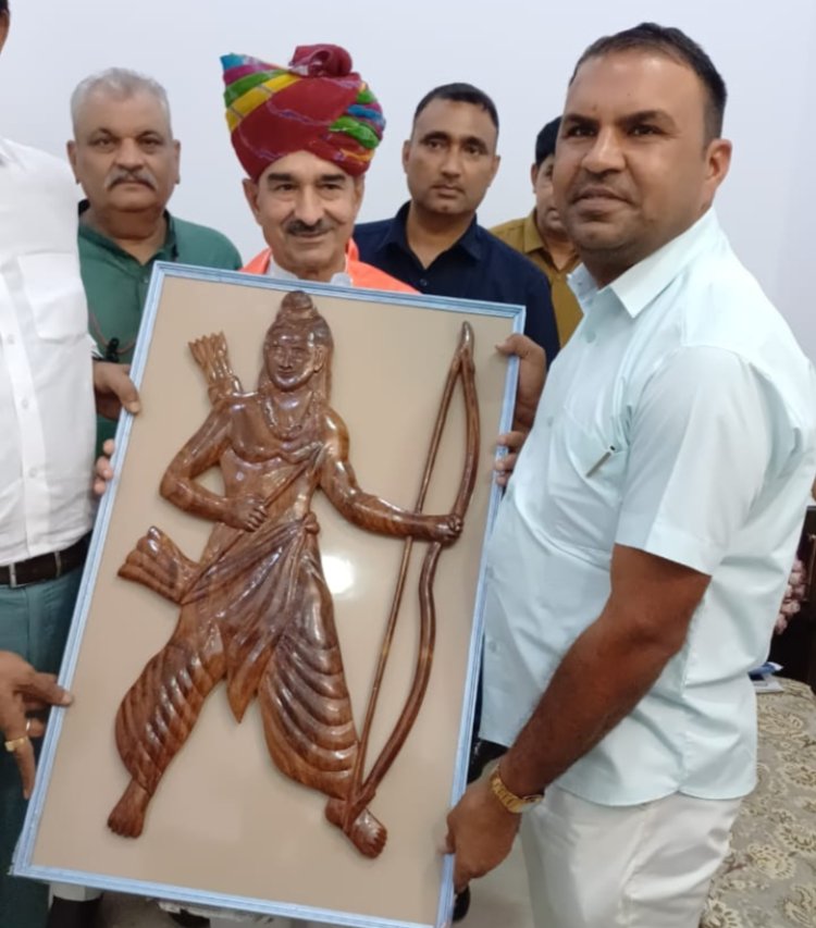 शिक्षाविद् व जन सेवक देवली उनियारा शिवजी चौधरी ने नव नियुक्त भाजपा प्रदेशाध्यक्ष से की मुलाकात
