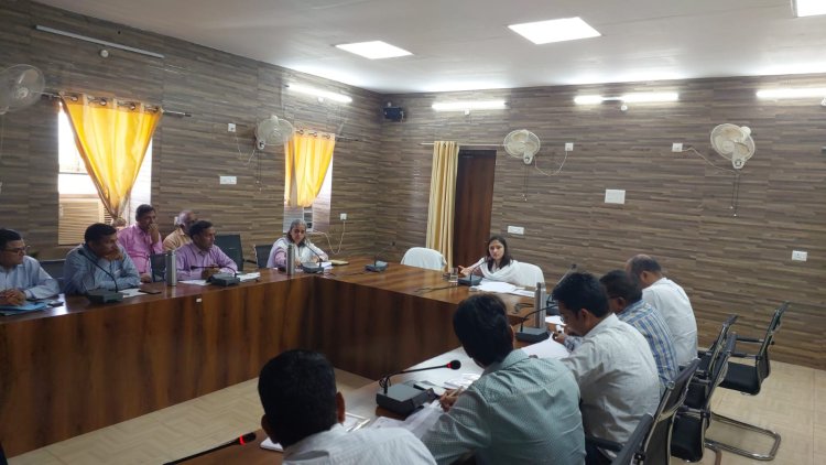 आशान्वित ब्लॉक कार्यक्रम की प्रगति की समीक्षा बैठक आयोजित
