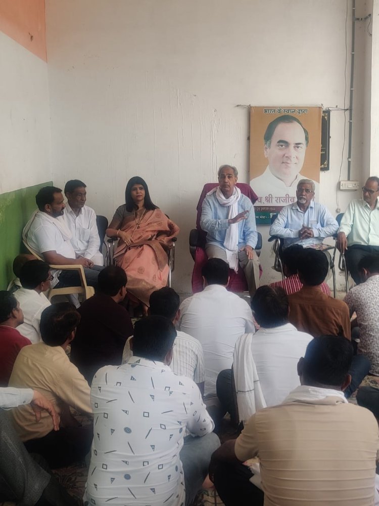 टोंक सवाई माधोपुर सांसद हरीश चन्द्र मीना अपने संसदीय क्षेत्र में देवली उनियारा विधानसभा क्षेत्र के देवली दौरे पर रहे
