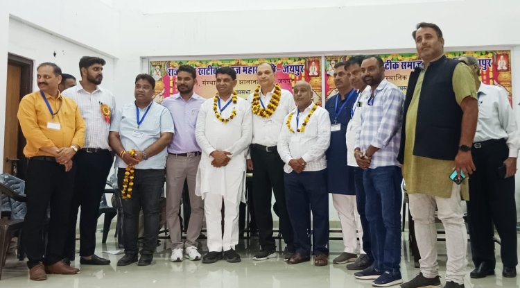 राजस्थान खटीक समाज महासमिति  जयपुर की कार्यकारिणी का चुनाव में पूर्व मंत्री बाबूलाल नागर का वर्चस्व कायम रहा।