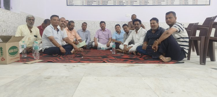 परशुराम जन्मोत्सव को लेकर विप्र समाज की बैठक आयोजित
