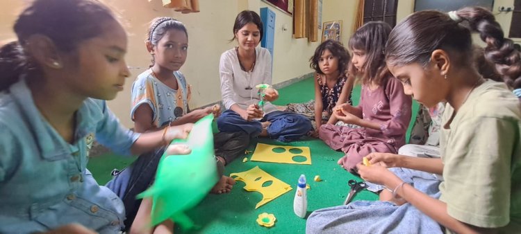 समर कैम्प में सीखे रहे जीवन कौशल के तरीके